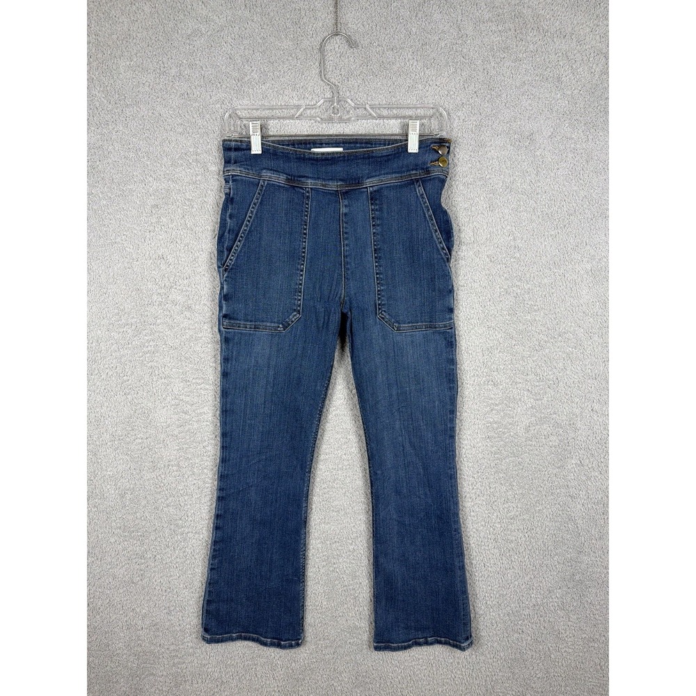 FRAME Le Francoise‎ High Rise Flare Jeans 28x26 Sidonia Wash Patch Pocket